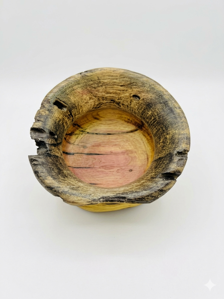Spalted Oak Vase 5"