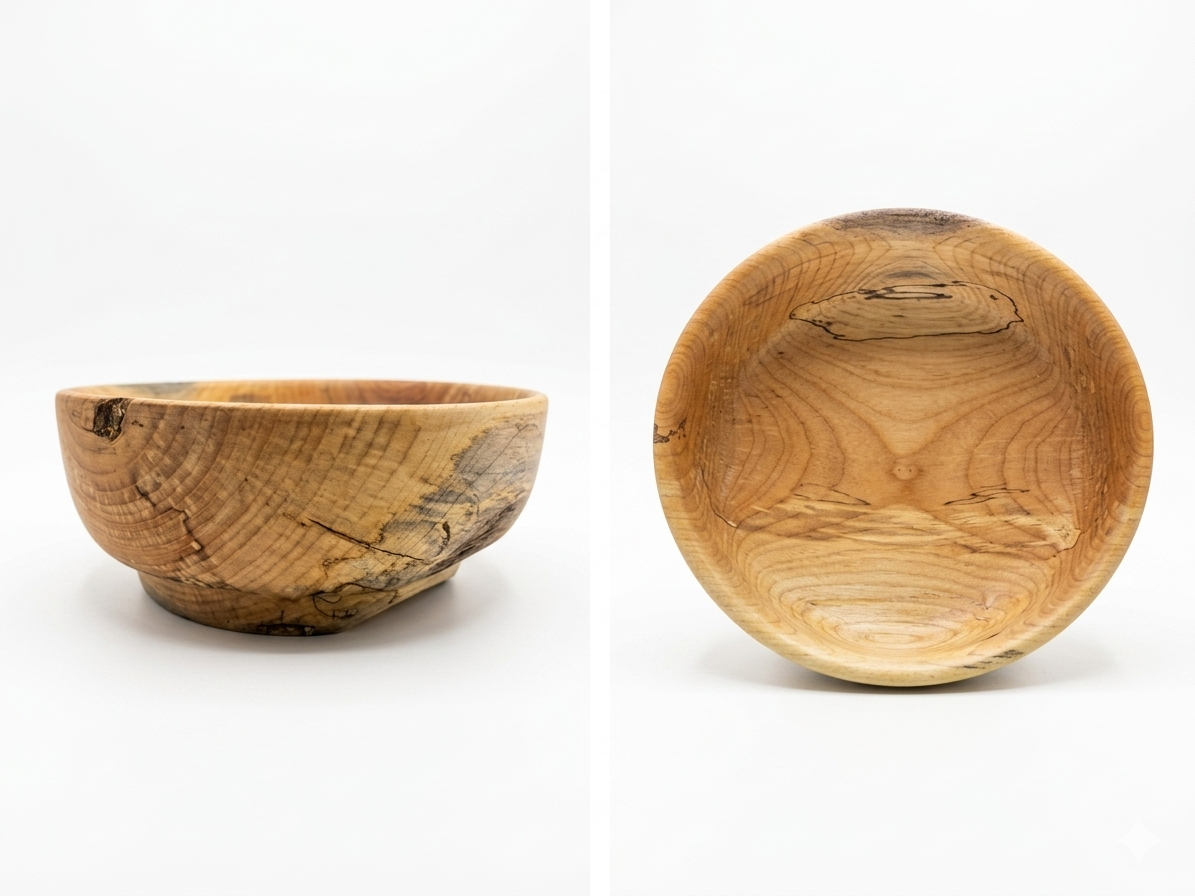 Spalted Fir bowl 6"